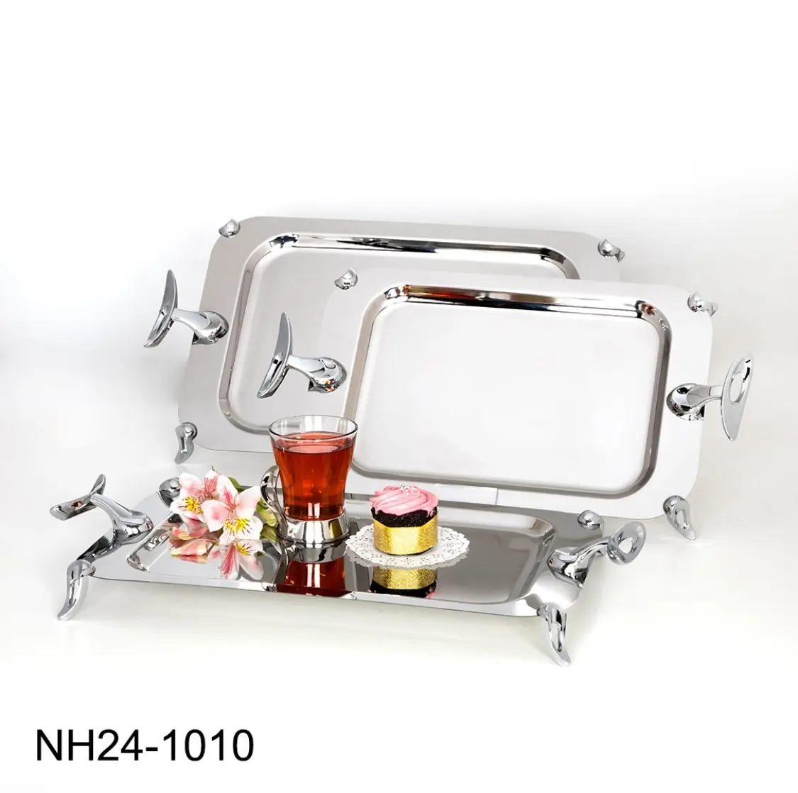 سینی مستطیل بزرگ نیوهوم مدل فلیم کد NH24-1010