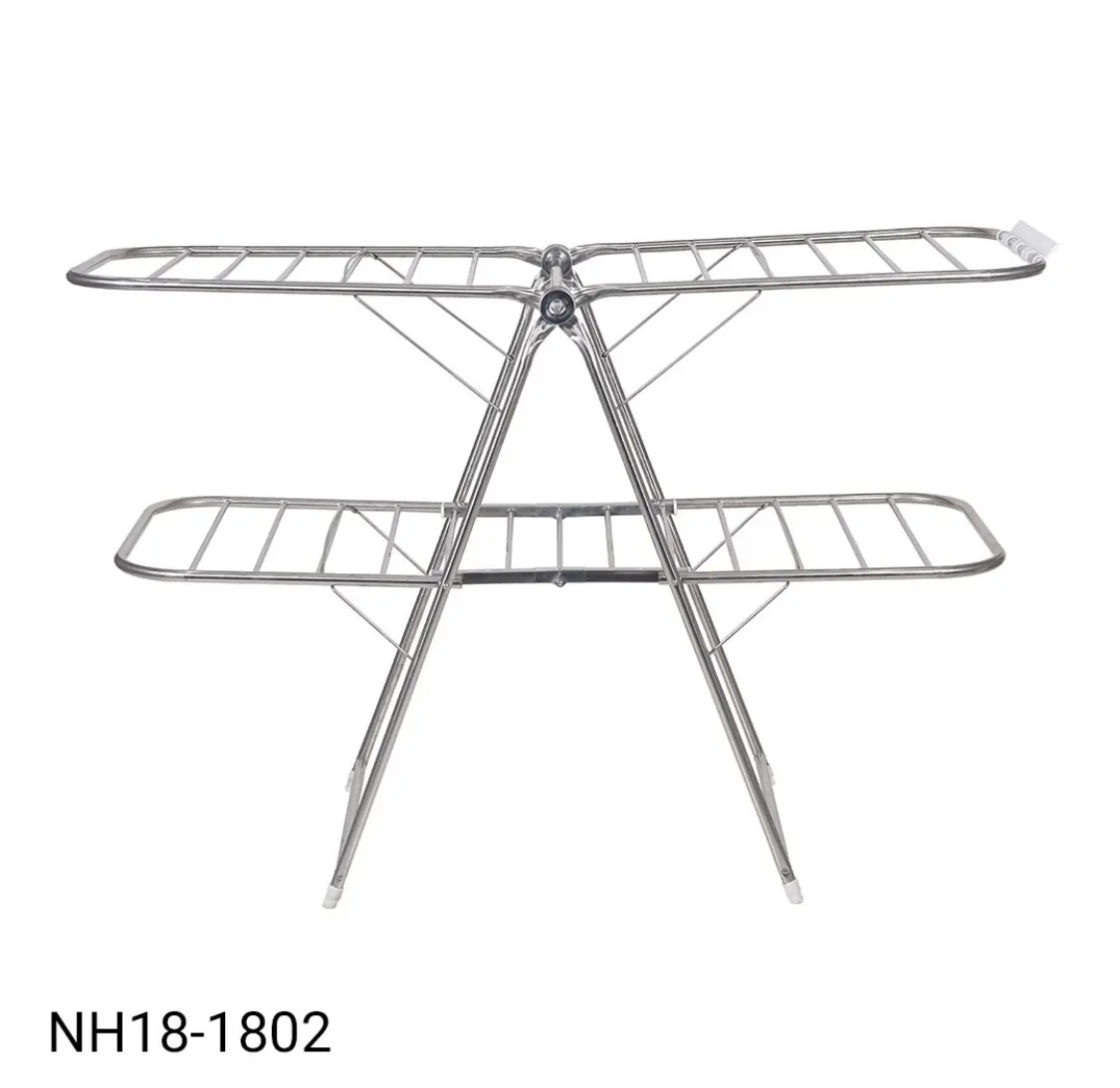 بند رخت نیوهوم مدل استیل میله 19 چهار بال کد NH18-1802