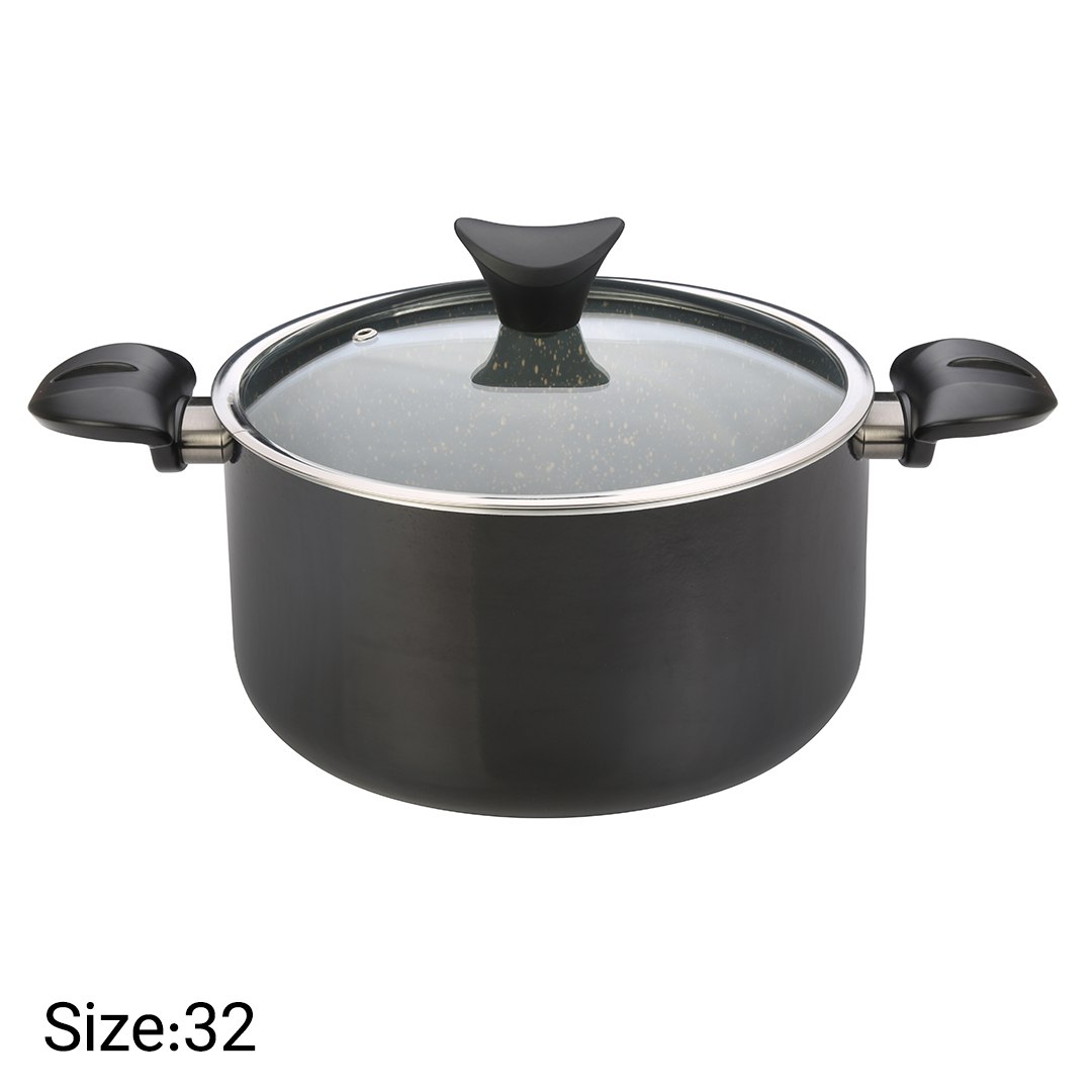 قابلمه گرانیتی نچسب نیوهوم سایز ۳۲ مدل NH13-0025