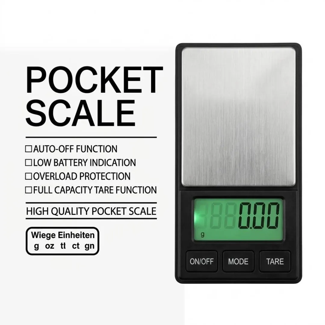 ترازوی گرمی جیبی مدل POCKET SCALE کد ۲۲۳