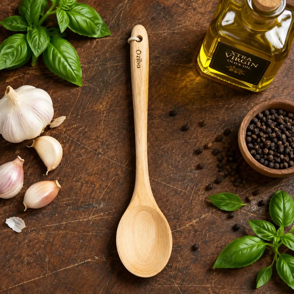 کفگیر و ملاقه چوبی صوفیا زیبا مدل ۲ کد ۱۷۸۰۷